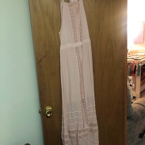 Light pink size medium Altar’d state maxi dress